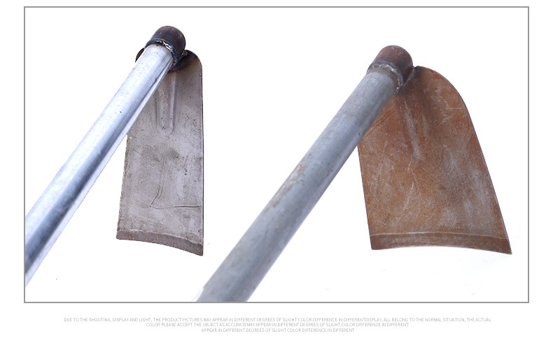 长杆镐头锄头农用长柄锄锄草锄宽镢连子镢头角连子刨地镐 农作