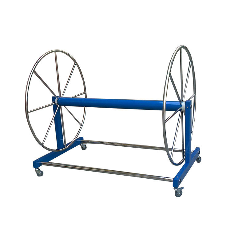 不锈钢本色绕线车 泳道收线车 泳池线绕线车