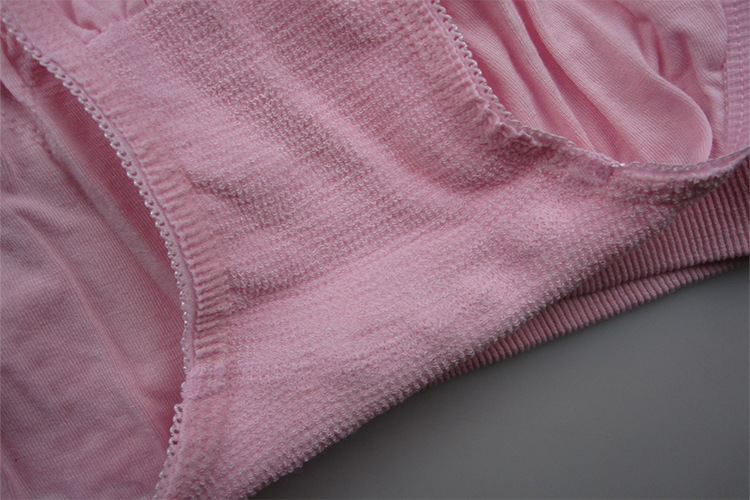 亮竹语竹纤维颗粒款收腹裤无缝短裤女士透气无痕内裤三角裤1012新