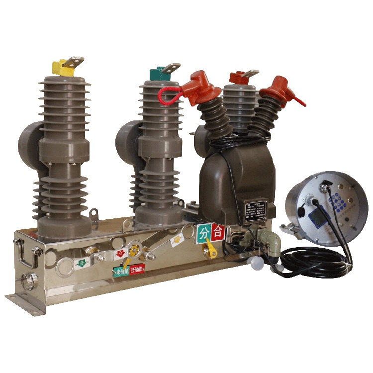 户外柱上10kv高压交流真空断路器 zw32-12f智能看门狗不锈钢壳体