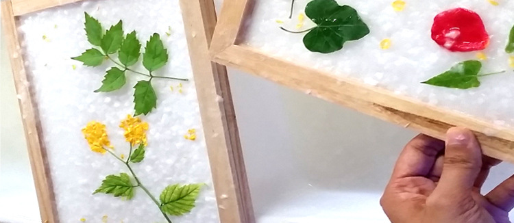 古法造纸术diy套装幼儿园儿童手工制作网造纸框干纸浆材料工具