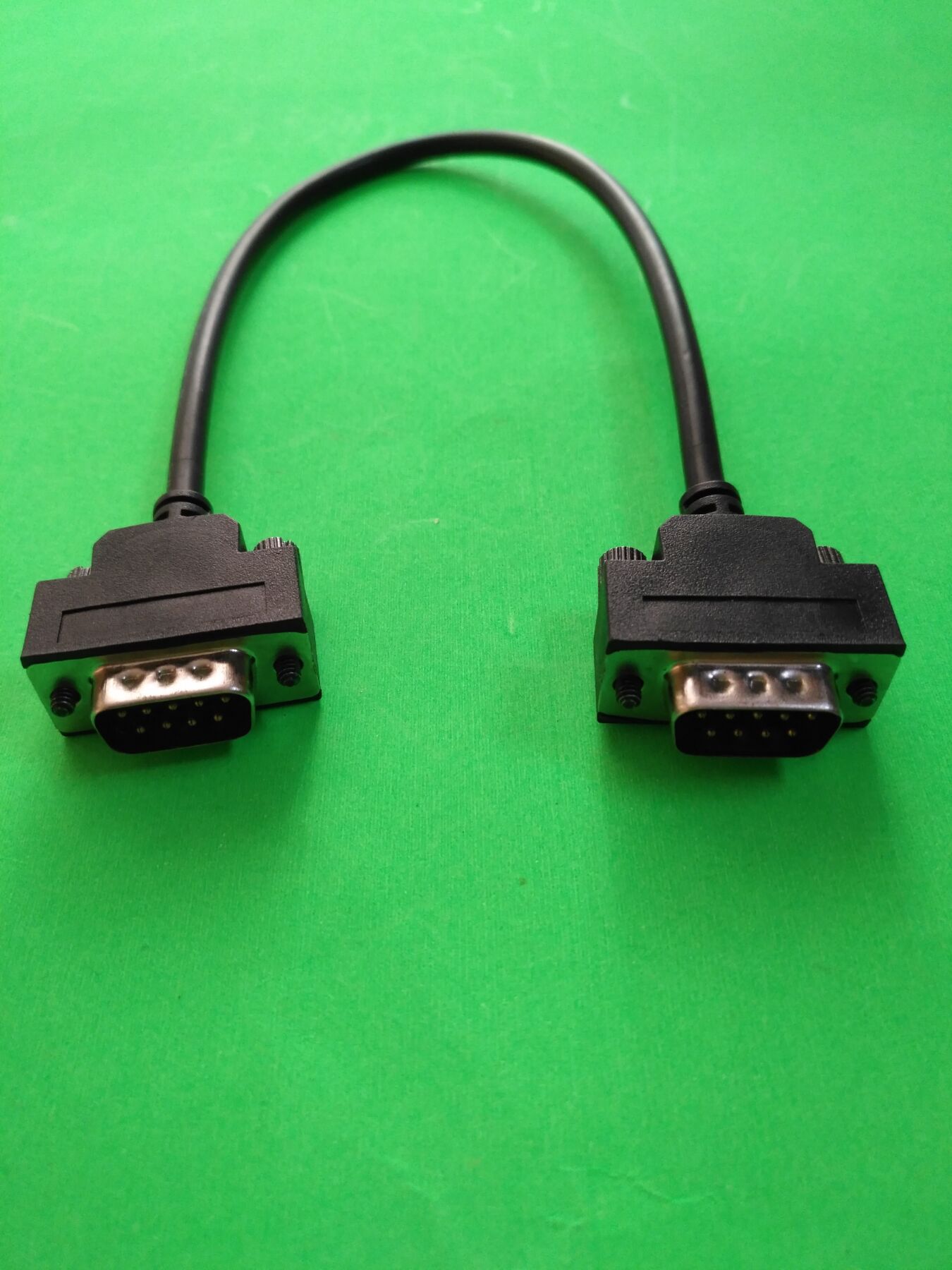 定制db9m-m连接线rs232串口数据线伺服电机通讯控制线a信号电脑线