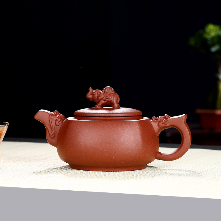 韵海壶正品手工冠新品礼盒紫砂手绘宜兴一等品日用百货茶具茶壶