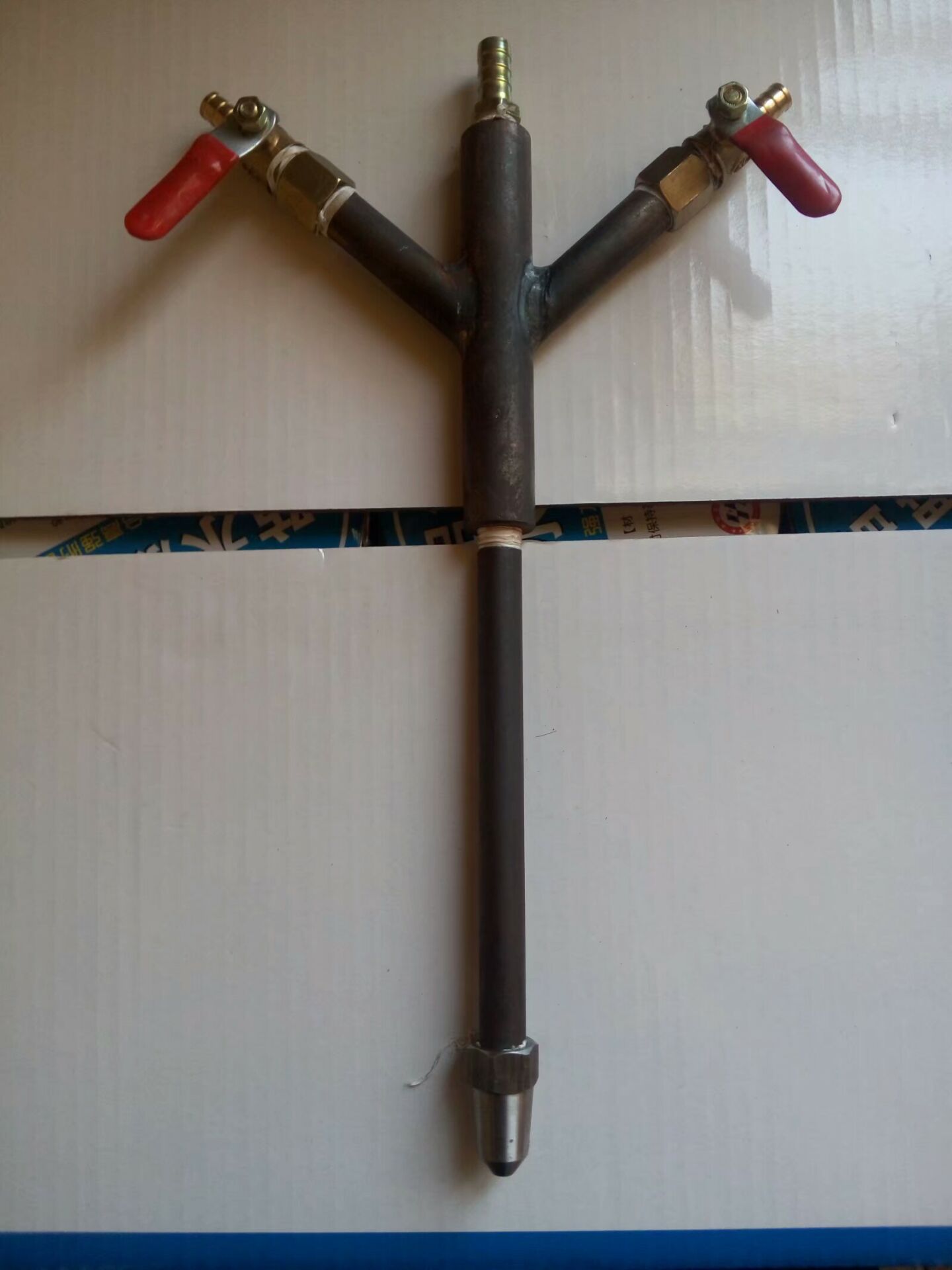 冷库喷涂机喷枪枪头聚氨酯低压发泡机配件填充枪黑白料