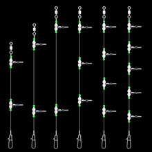 大号夜光葫芦子线夹线组海钓船钓拉流快速换子线串钩渔具配件批发