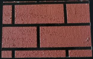 元彩品牌厂家直销天然岩片漆t-01 石头颗粒建筑外墙漆耐用二十年