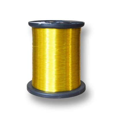 室外景观装饰灯串用镀银金色漆包线ag-03黄色漆包铜线