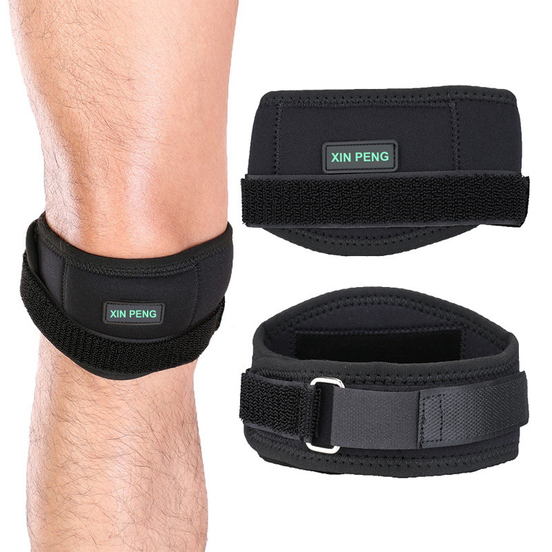 新款 户外运动髌骨带加压护髌骨护膝 调整型足球登山跑步运护膝