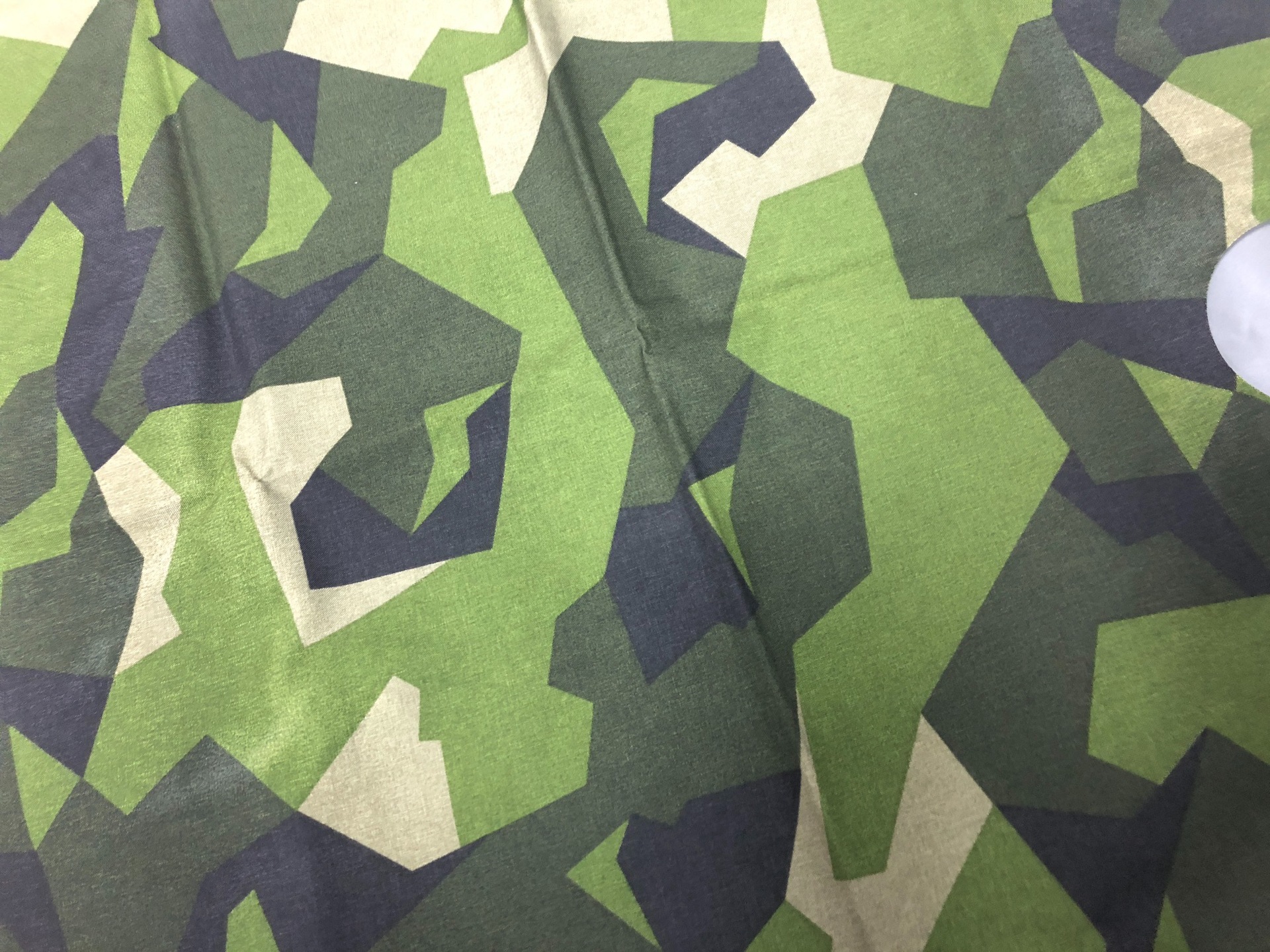 500d瑞典迷彩尼龙可提拉 阻燃防红外面料