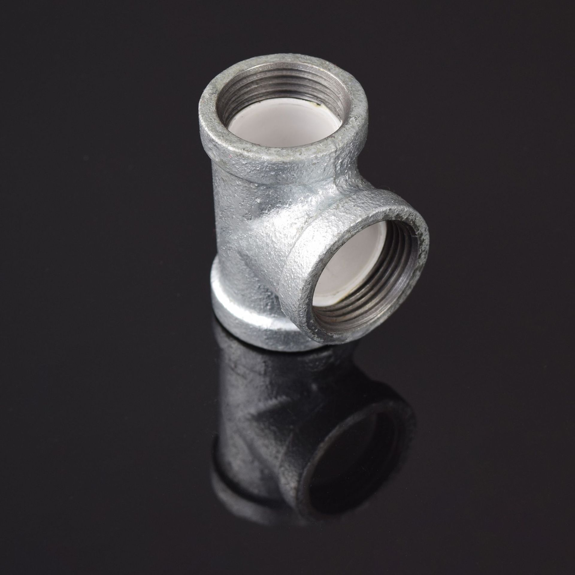 衬塑同经三通 钢塑三通 给水 冷热水饮用水 复合管件 玛钢管件