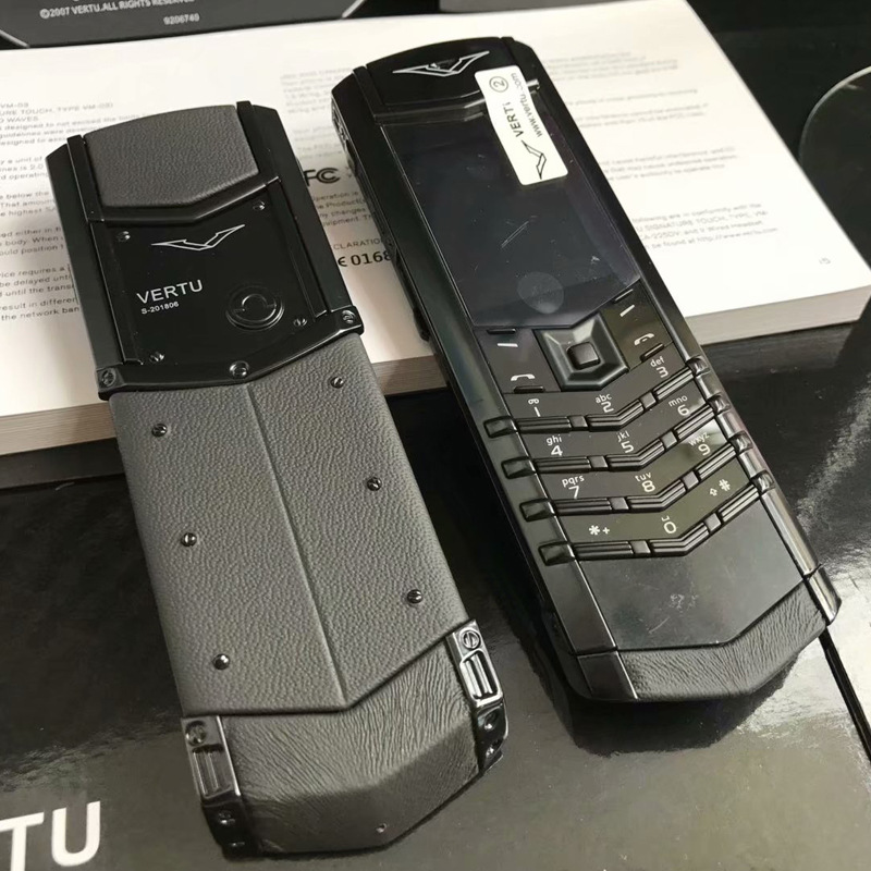 跨境vertu威图手机k8 奢华直板个性功能机按键老年人手机外贸