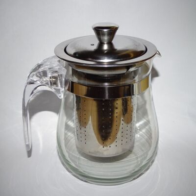 厂家直销 耐热玻璃飘逸茶壶花茶壶 促销礼品赠品飘逸杯 可印logo