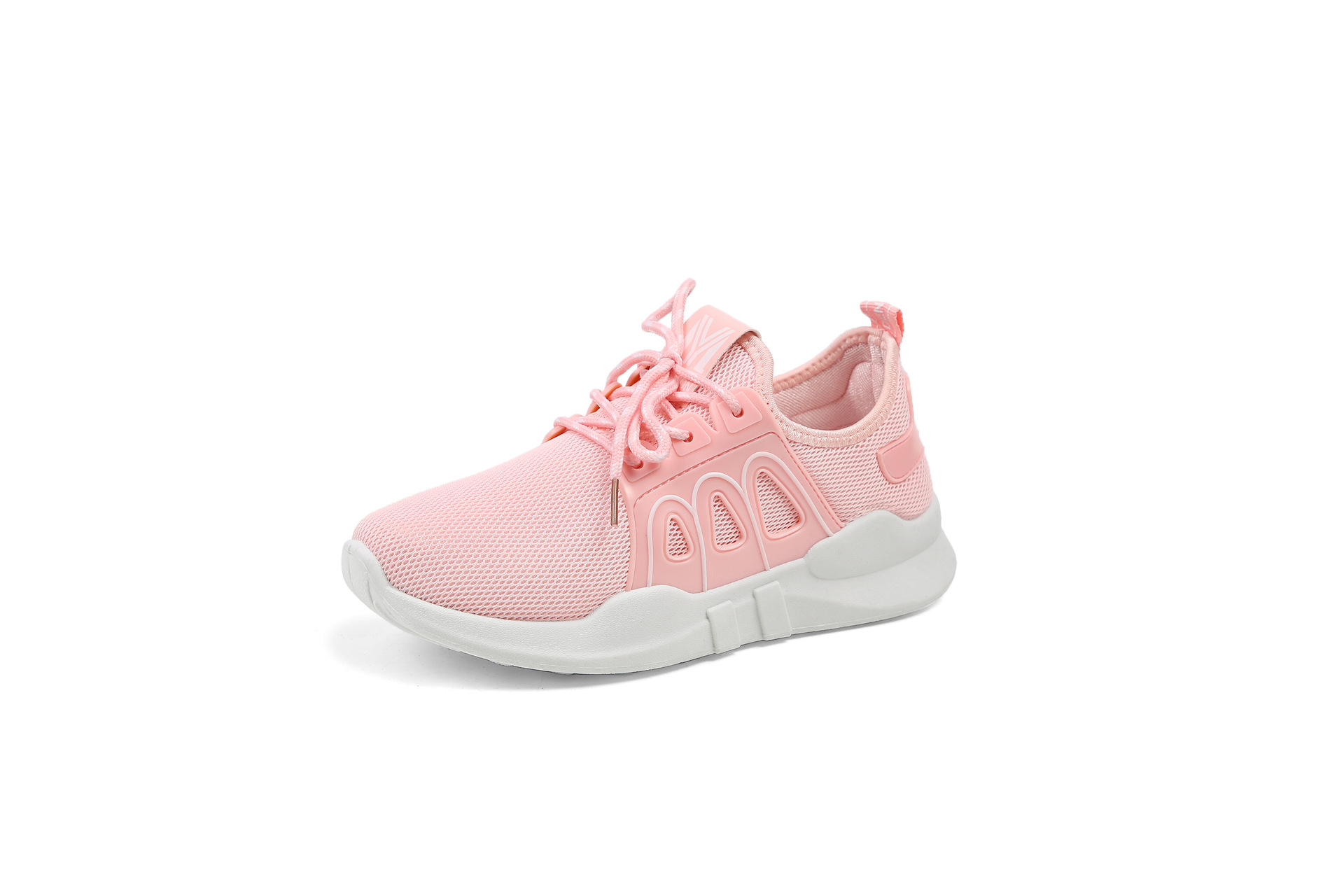 黑色运动鞋女春季网面原宿休闲鞋跑步鞋韩版透气学生超轻软底女鞋