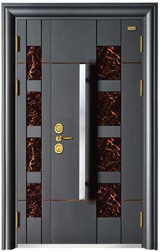 谷斯特高端镀锌板拼接门甲级家居防盗门入户安全门(gst-192m)