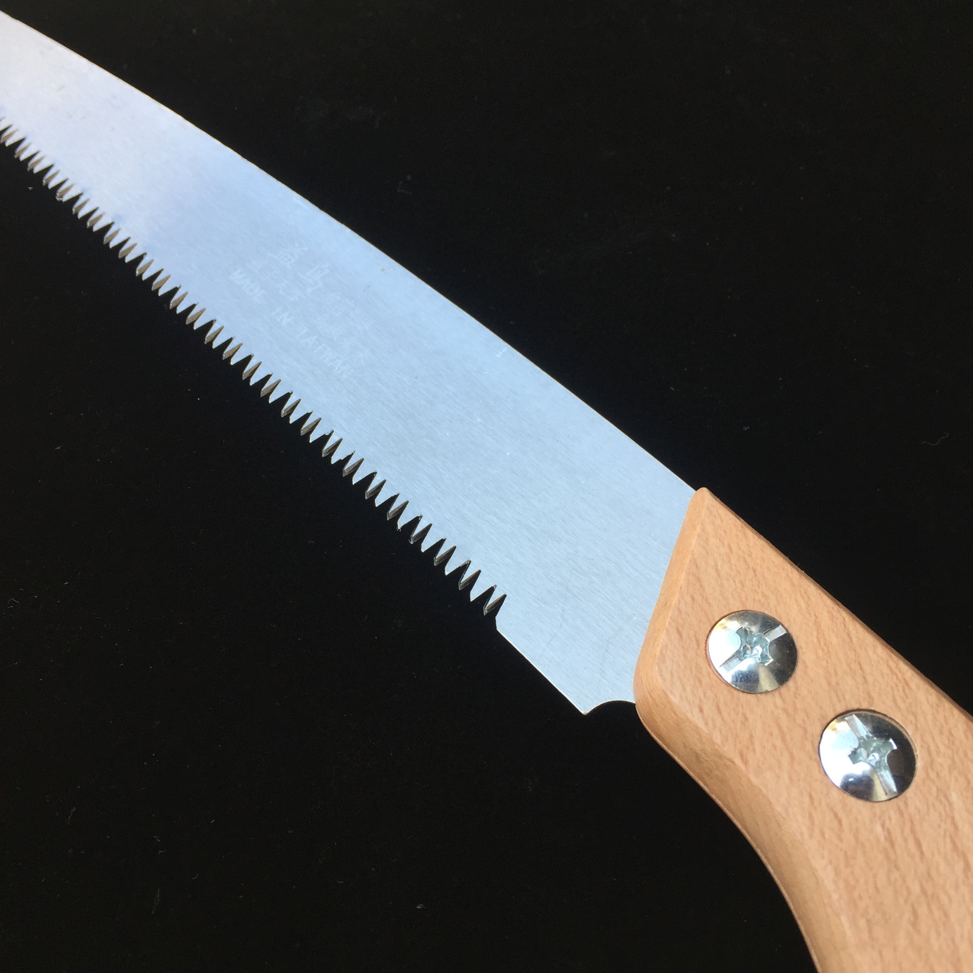 【厂家直销】木柄猛钢sk-5手锯 修枝修 果树锯 园林工锯