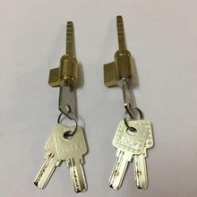 执手锁3号全铜锁芯 房门插芯锁芯 带三支铜钥匙 锁具配件厂家批发