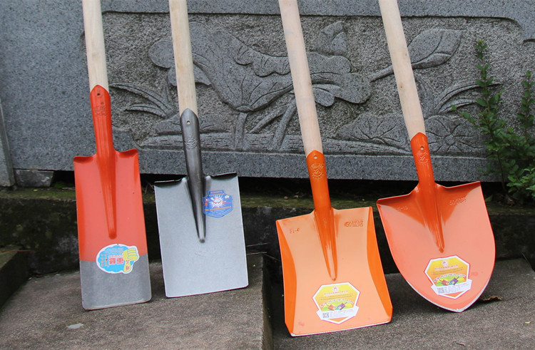 铁锹钢锹 铁锨 尖锹头方锹头 园林铲子家用铁铲 煤铲农用园林工具