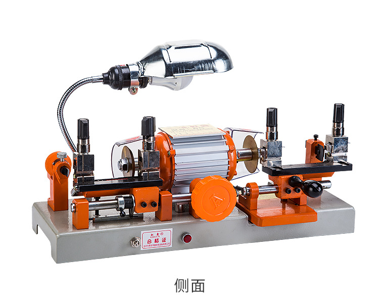 虹鑫牌卧式钥匙机配钥匙机器钥匙复制机双头手动进刀多功能6s