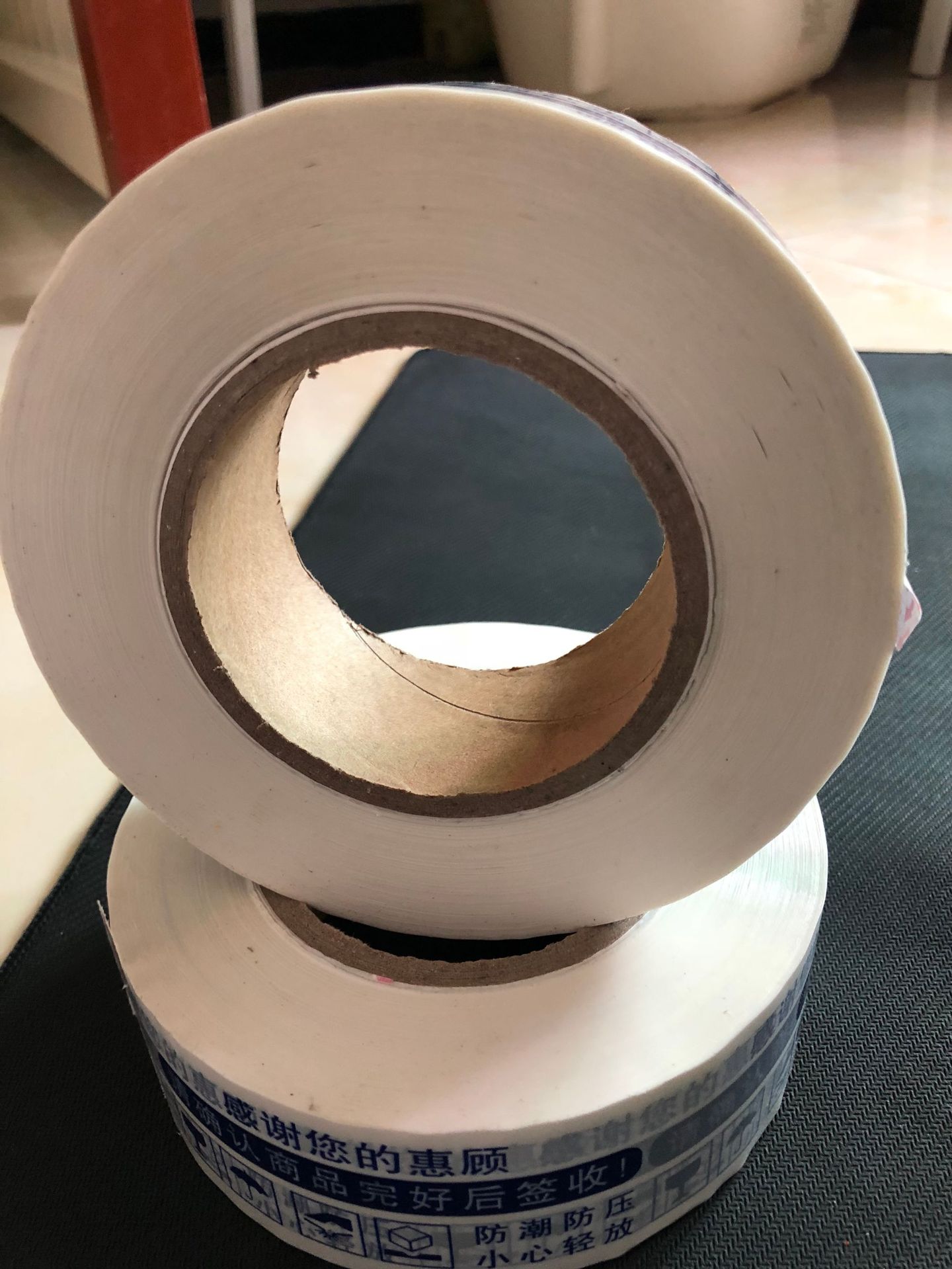 厂家淘宝封箱胶带物流发货白色胶纸电商专用快递打包封口胶布批发