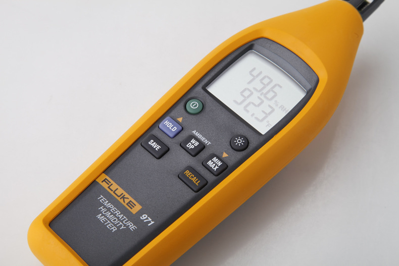 美国fluke971福禄克温湿度检测测量仪室内环境温湿度计f971