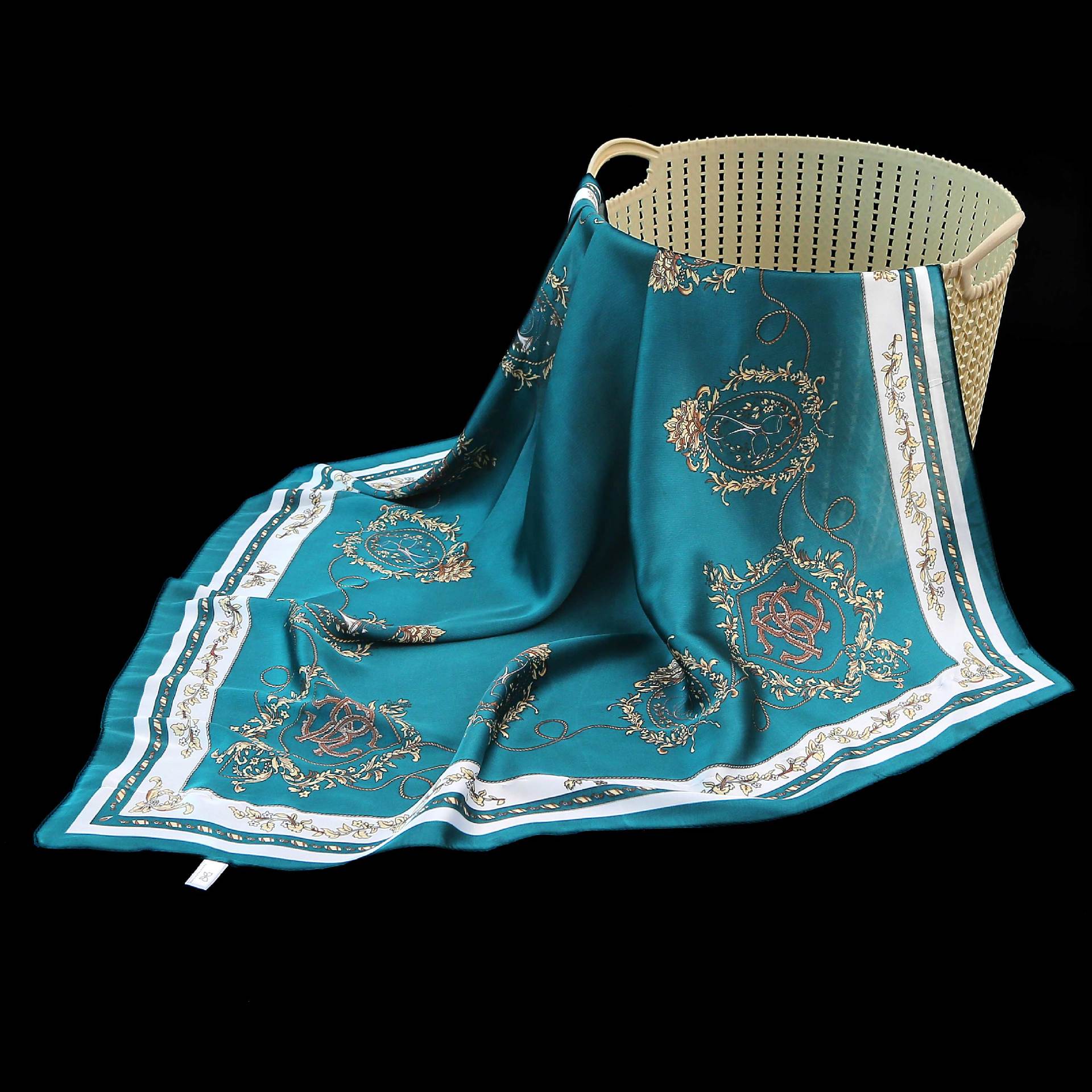 杭州丝绸真丝丝巾冬季百搭仿蚕丝围巾女韩版领巾春秋季大方巾批发