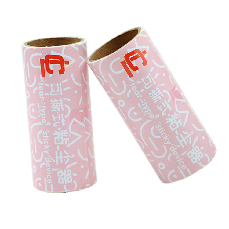 【粘毛】粘毛器可撕式粘尘纸衣服粘毛滚刷卷纸黏衣物除毛器-阿里巴巴