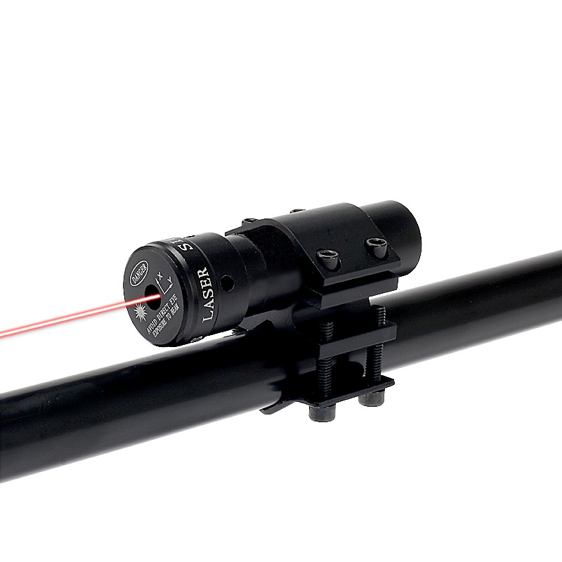 New Infrared Laser Telescopic Sight Red Laser Laser Aiming Instrument up and down Left and Right Adjustable Fixed-Point Sight