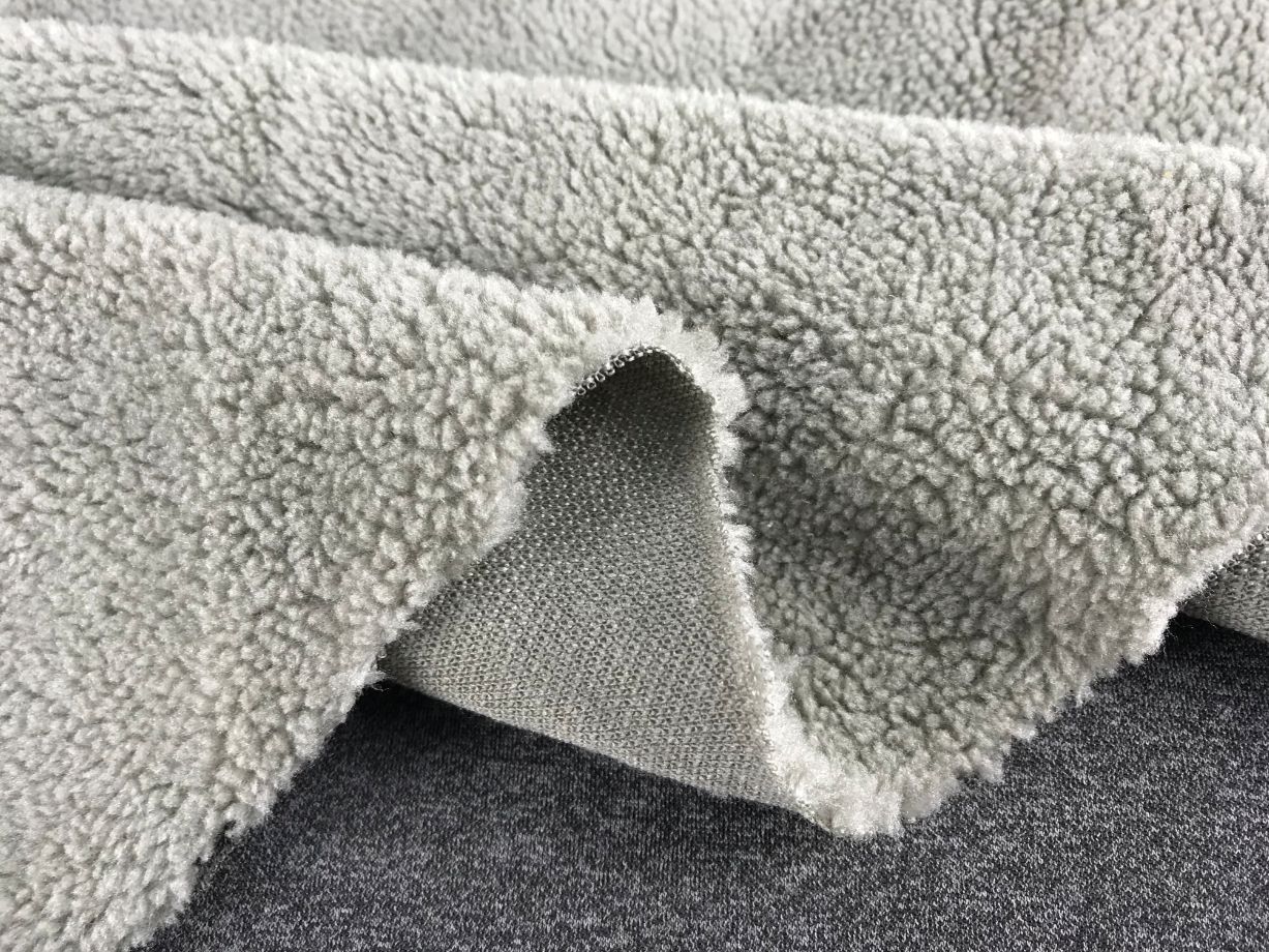 现货 小米粒 羊羔绒 羊剪绒 秋冬童装服装面料里布鞋材绒布