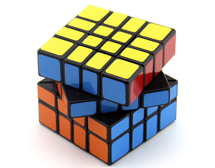 智力乐园混元444魔方黑色 学生初学培训witeden & oskar设计魔方