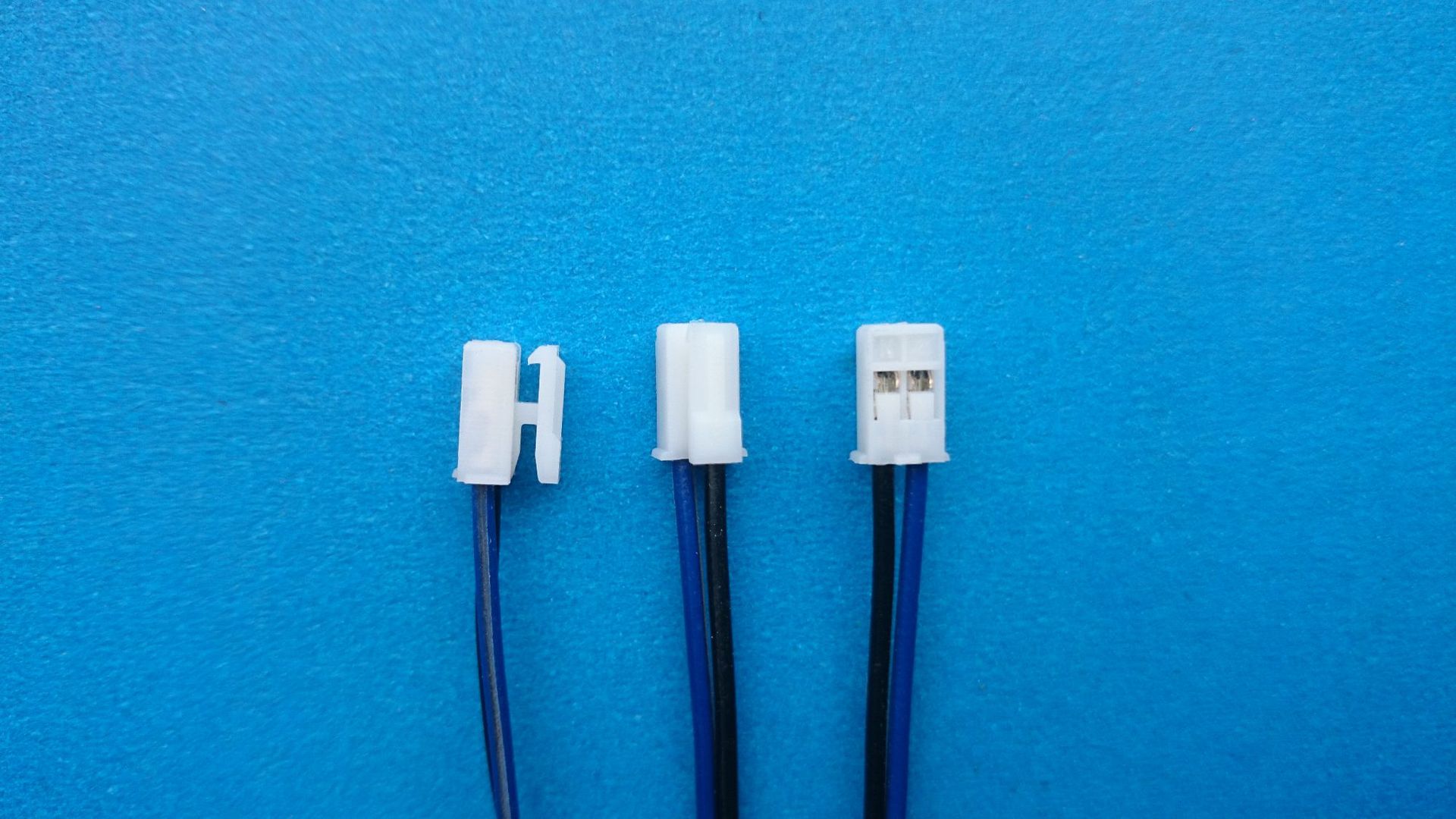 ph2.0带扣2p(hy 2p )端子线 80mm长 上锡2mm