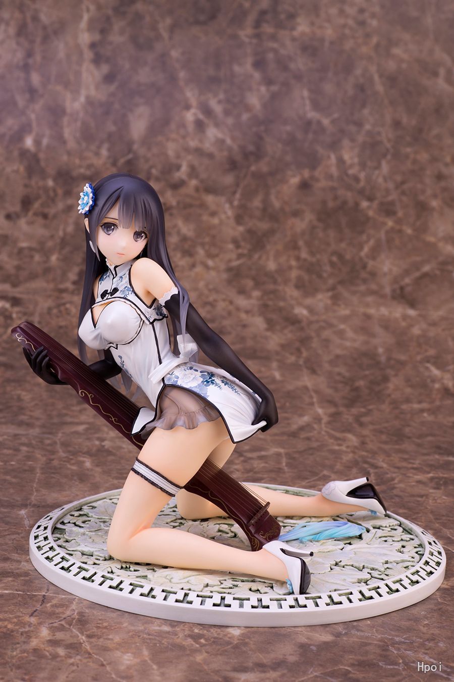 动漫 幻想 金瓶 蓝色 白色 瓶儿 碧玉手办