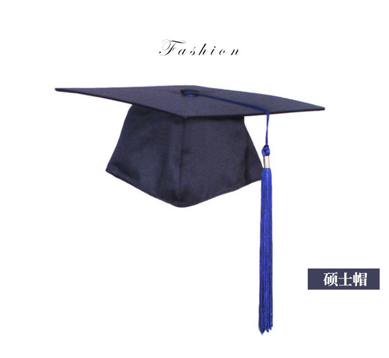 学士帽成人礼帽大学毕业礼博士帽硕士帽可定制帽子批发帽子厂家