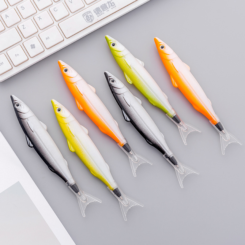 New Fish Pen Creative Ocean Series Ballpoint Pen Fish Stylish Pen Europe, America, Japan and South Korea Gift Sales Promotion Pen