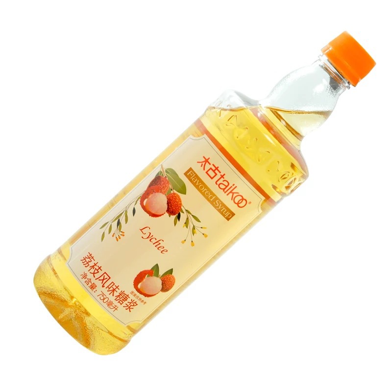 taikoo太古荔枝味风味糖浆750ml毫升 冷饮水果茶鸡尾酒