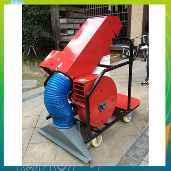 手推式装袋机 晒场汽油自走收谷机 多用途颗粒装袋机 省力 效率高