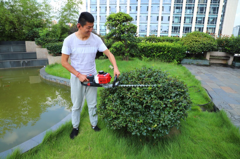 厂家直销汽油绿篱机茶树修边机园林修枝剪园艺家用花木造型修枝机