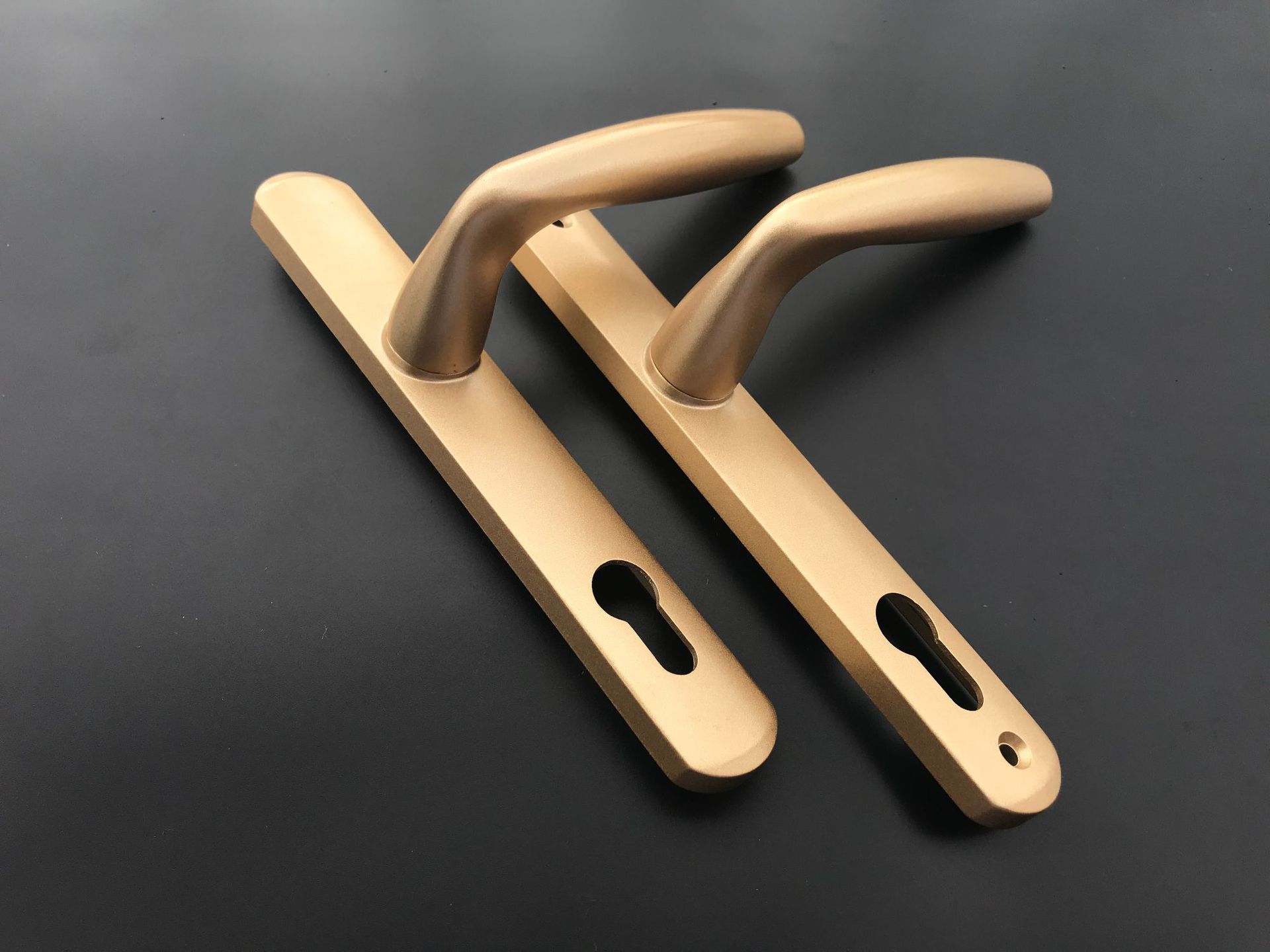 门窗拉手 铝门窗把手 两点锁把手 门窗平开门拉手