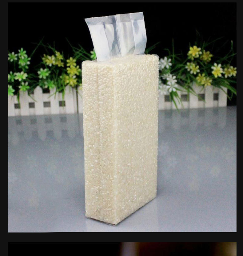 厂家定制食品真空包装袋米砖真空袋铝箔袋杂粮大米包装袋定做批发