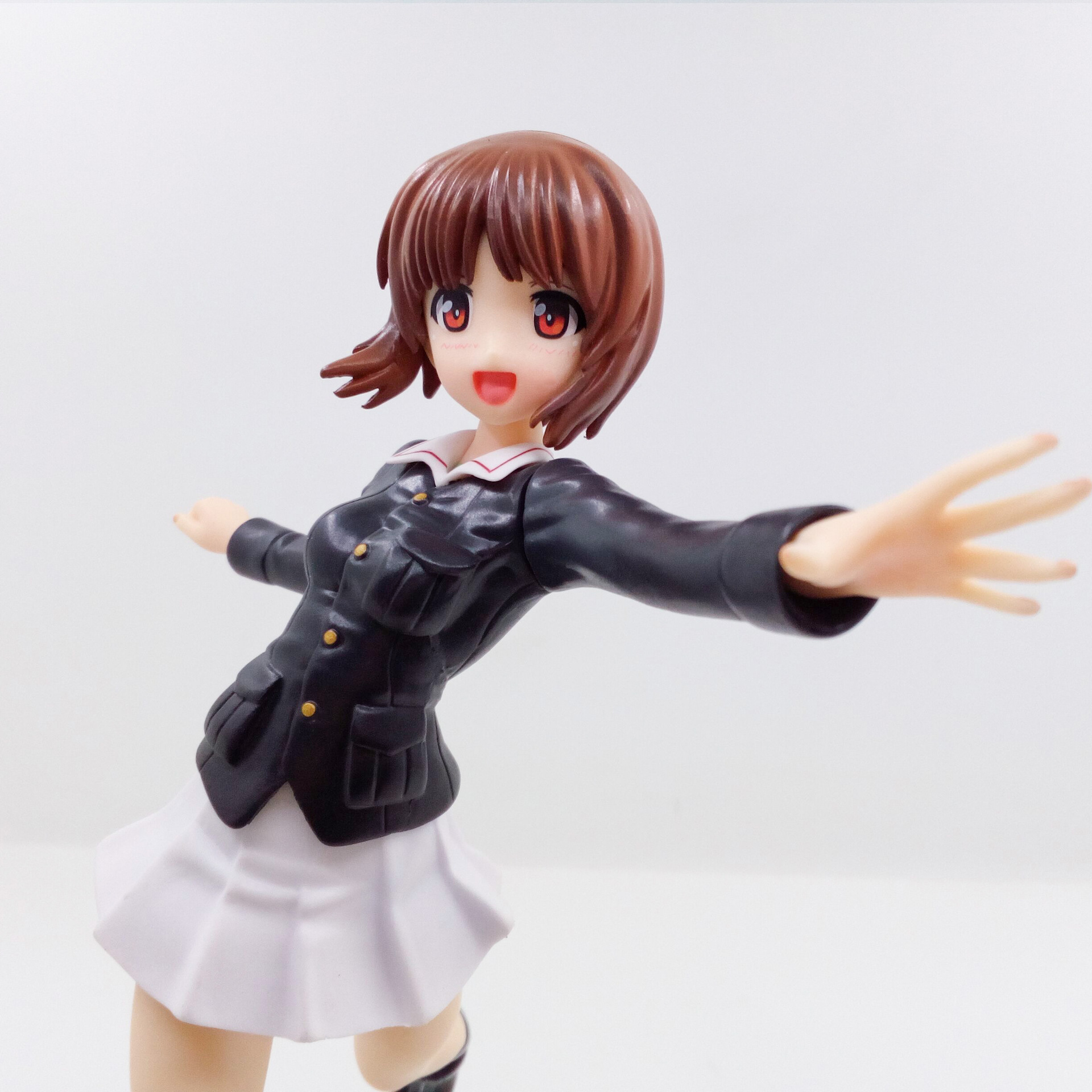 少女与战车 战车道 西住美穗 战车外套ver. 盒装少女手办