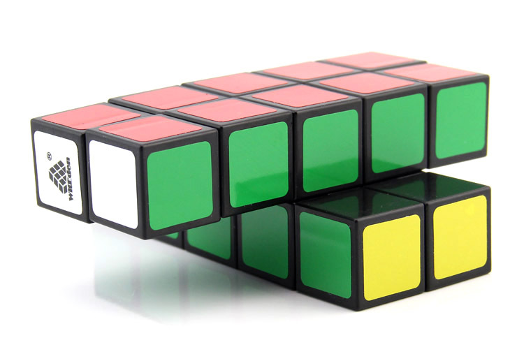 witeden智力乐园立体225魔方黑色 异型二二五长方形益智魔方批发