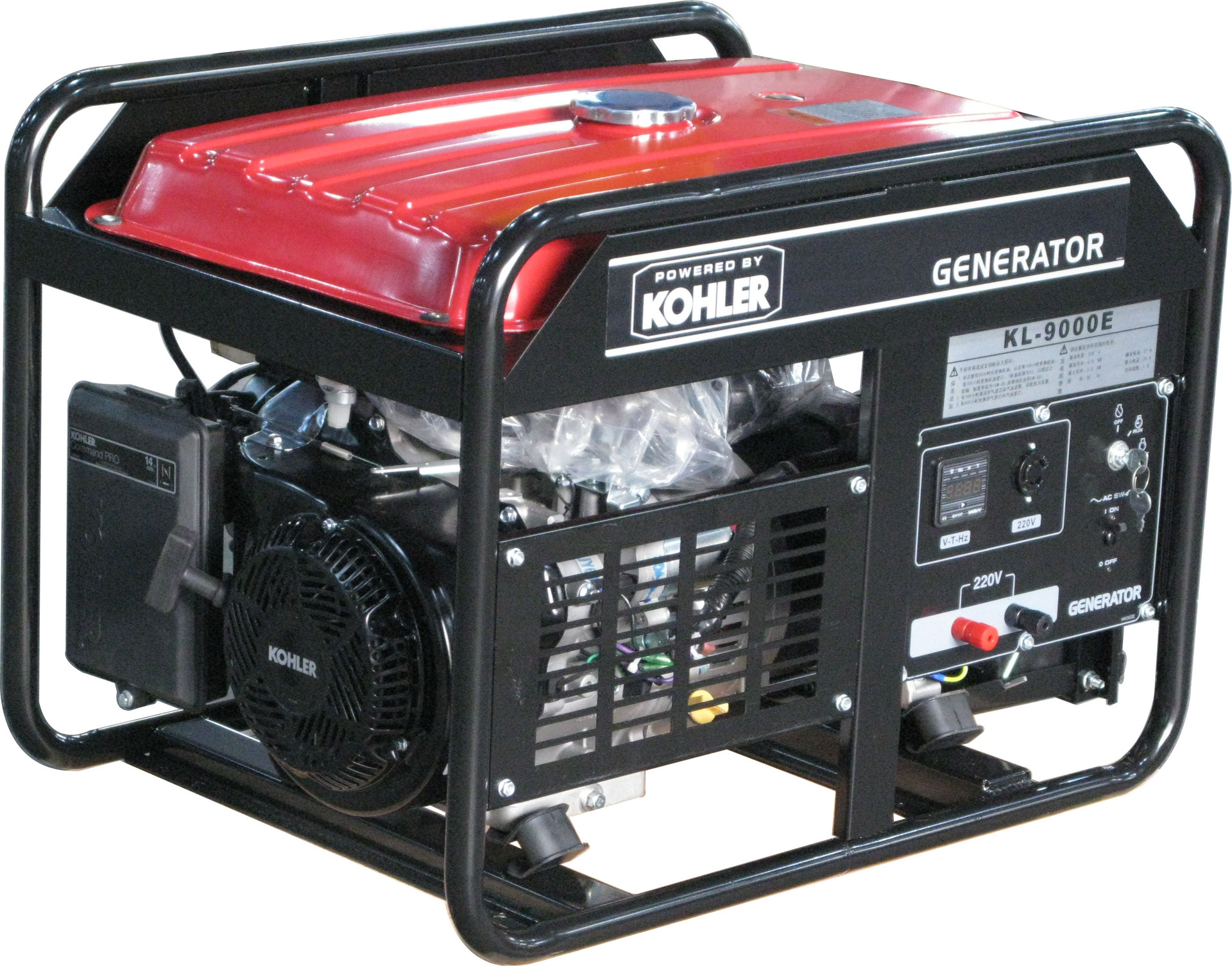 kl-9000科勒动力汽油发电机组 6kw科勒汽油发电机 单相手启动