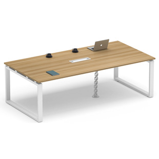 上海简约时尚钢架会议桌 板式会议桌 办公桌椅 小型洽谈桌 接待桌