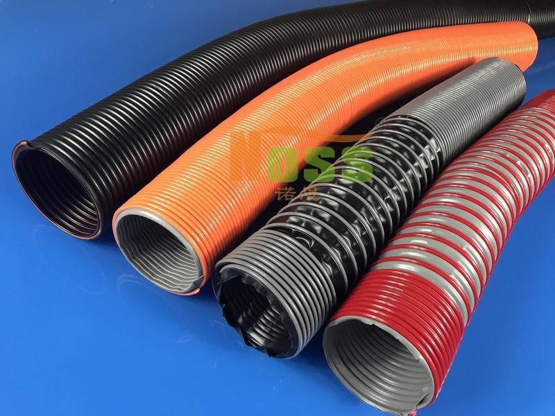供应伸缩吸尘管 pvc弹簧伸缩吸尘管 pu伸缩弹簧吸尘管