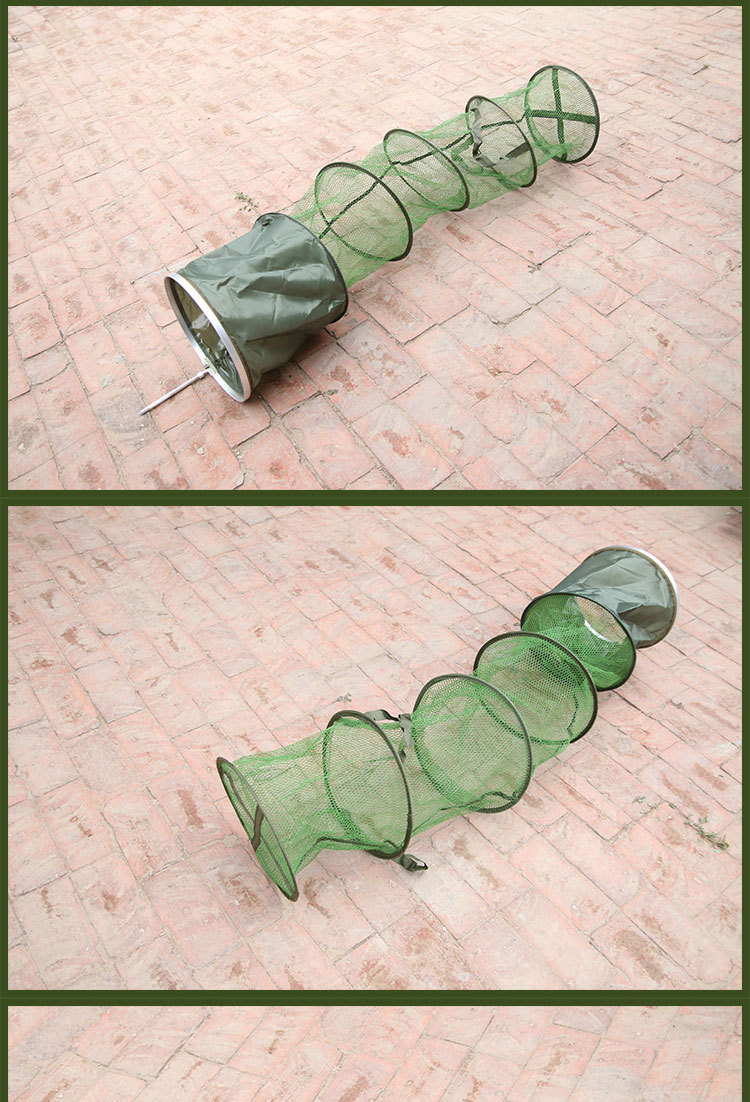 批发不锈钢定位地插鱼护 竞技涂胶多层防护防挂鱼护 台钓鱼护渔具