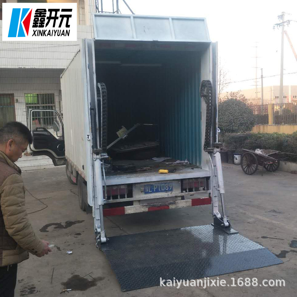 济南工厂定做货车装卸起重尾板液压升降尾板货车升降尾板汽车尾板