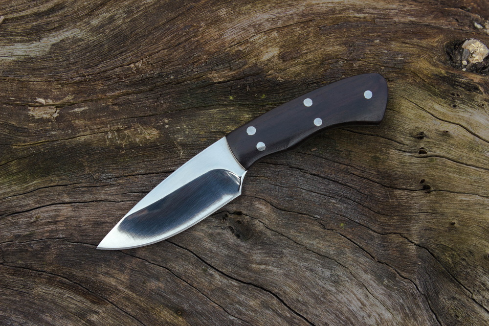 现货勃朗宁迷你随身小直刀 户外野营小猎刀 锋利手工刀 收藏刀具