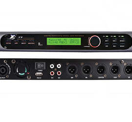 厂家直销 效果器 x8  前级和功放一体机  支持手机app软件 最新pc