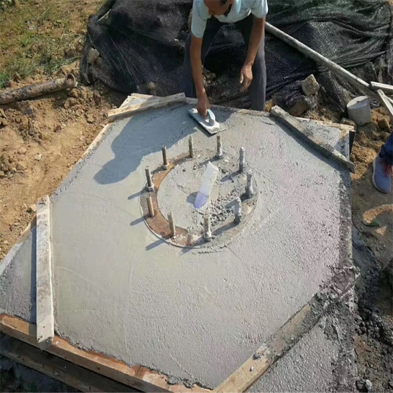 供应路灯预埋件 中高杆灯预埋件 折叠式基础笼 10米灯杆基础笼