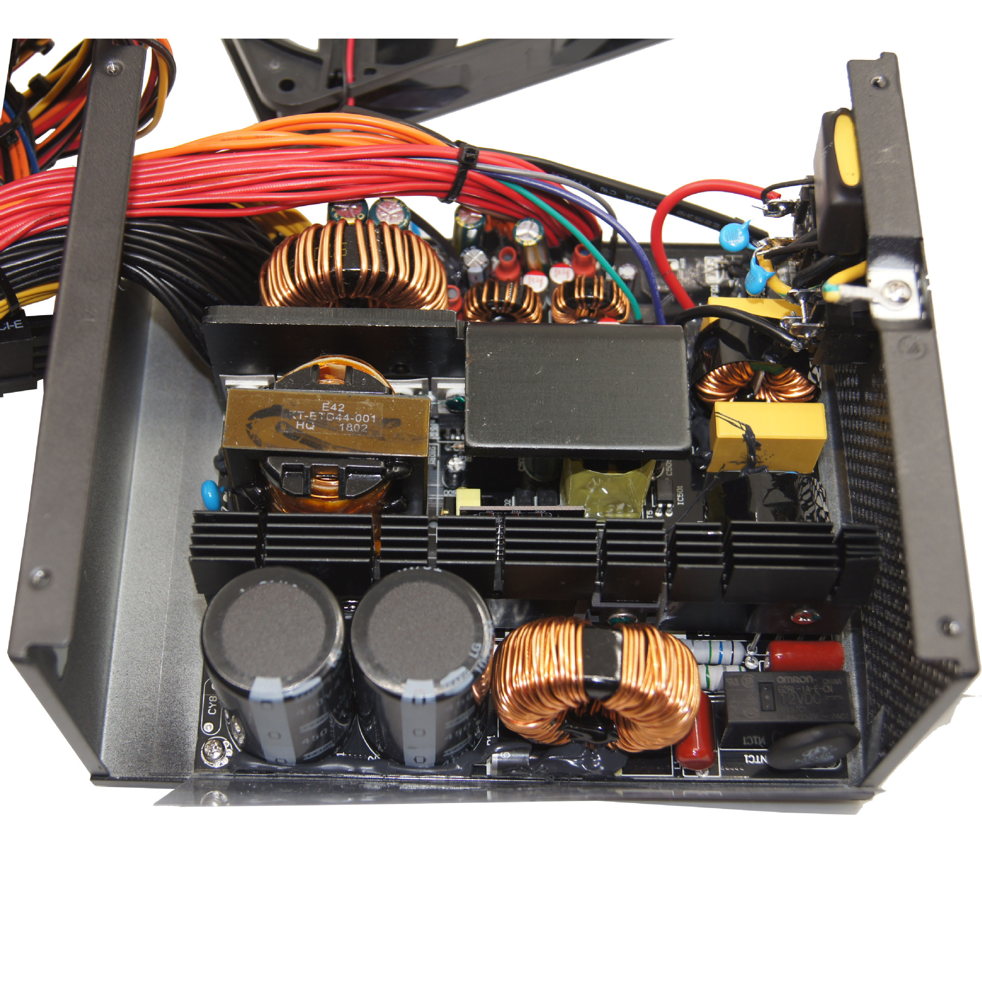 宽幅电源美国电压110v 1400w,230v 2000w atx 8卡矿机电源