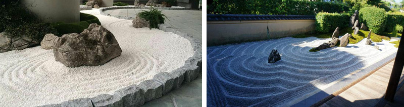 日式枯山水沙园林沙滩造景装饰沙子园艺沙景diy造景白沙彩沙